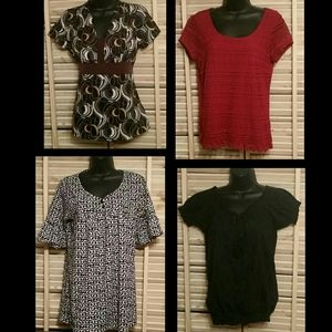 Lot of 4 Ladies Medium Tops